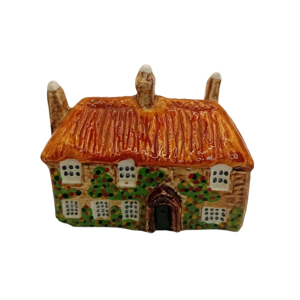 Vintage Castle Cottages‎ Weavers House England HandPainted Cottagecore Decore